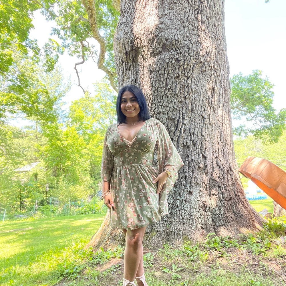 Missguided Floral Dress